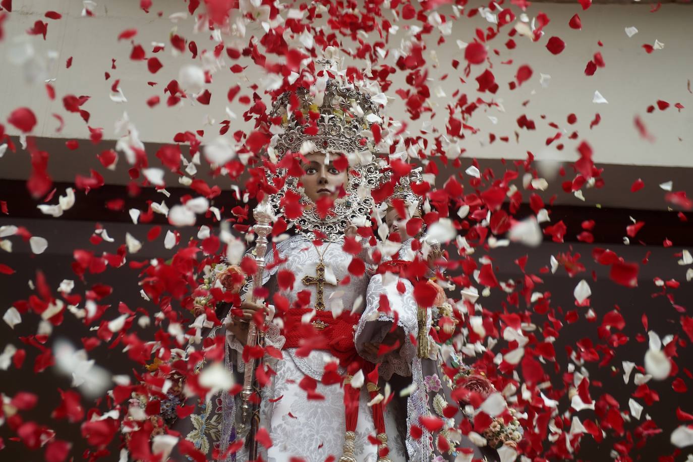 Fotos: La Virgen de la Fuensanta baja a Murcia dos años y medio después