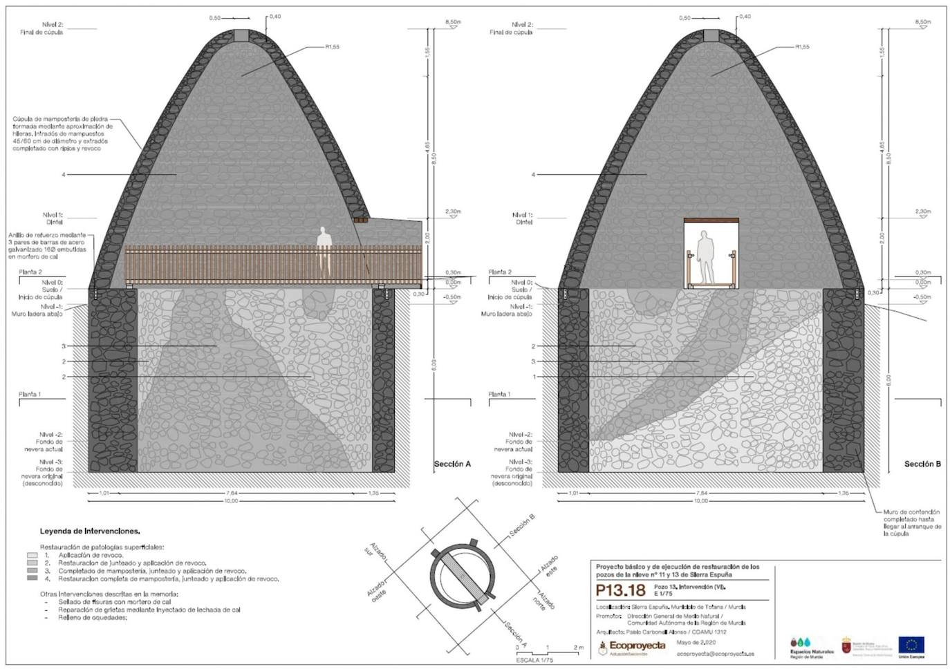 Fotos: Los pozos de nieve, en imágenes