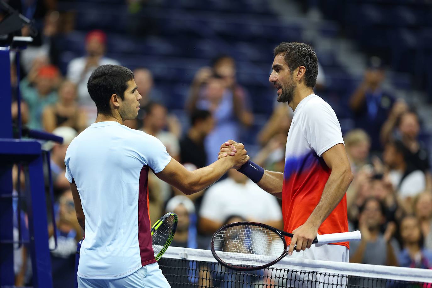 Fotos: Carlos Alcaraz derrota a Cilic en el US Open