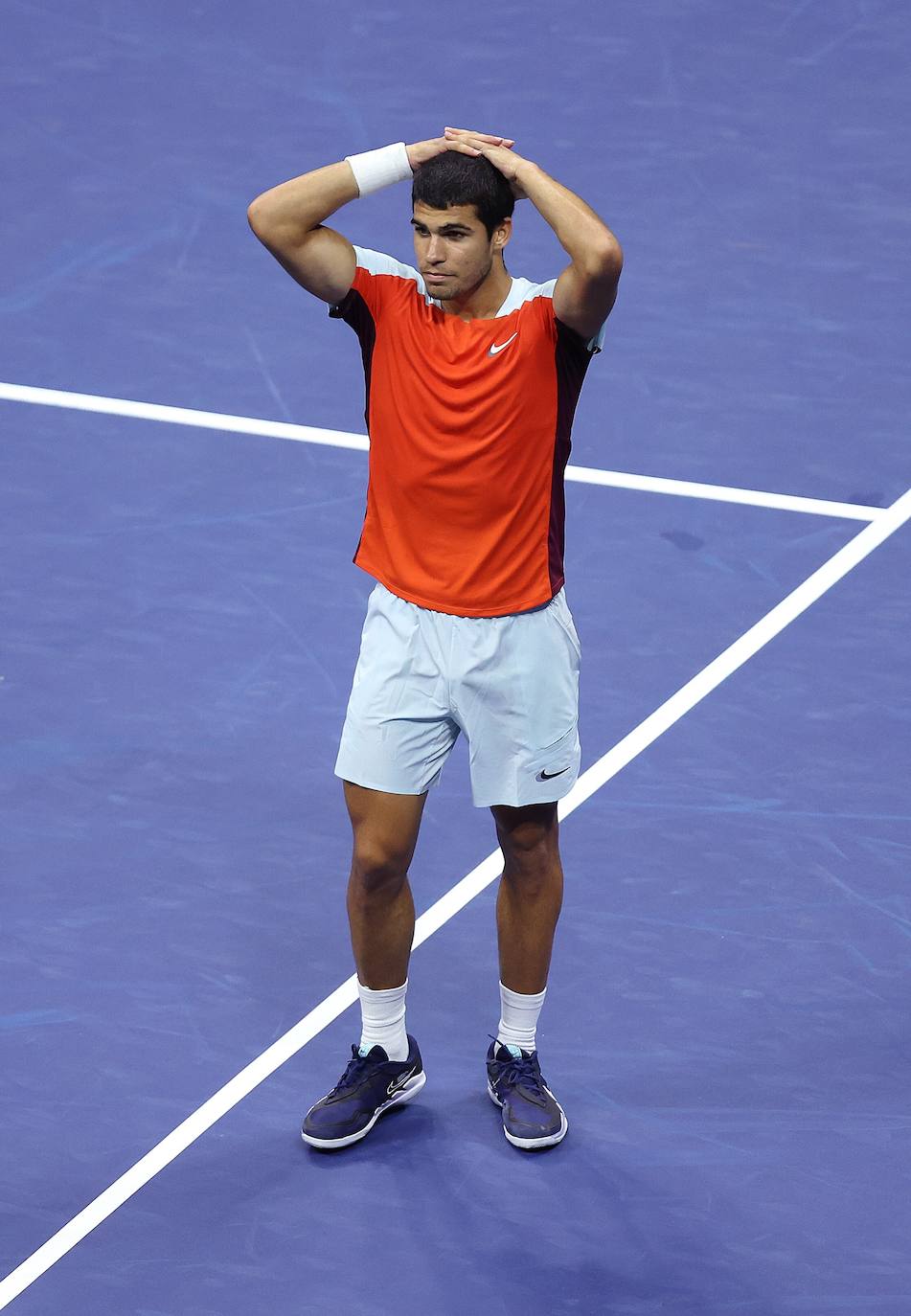 Fotos: Así celebró la victoria Carlos Alcaraz frente a Sinner en el US Open