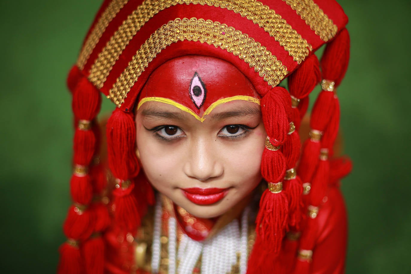 Fotos: Kumari Puja en Katmandú