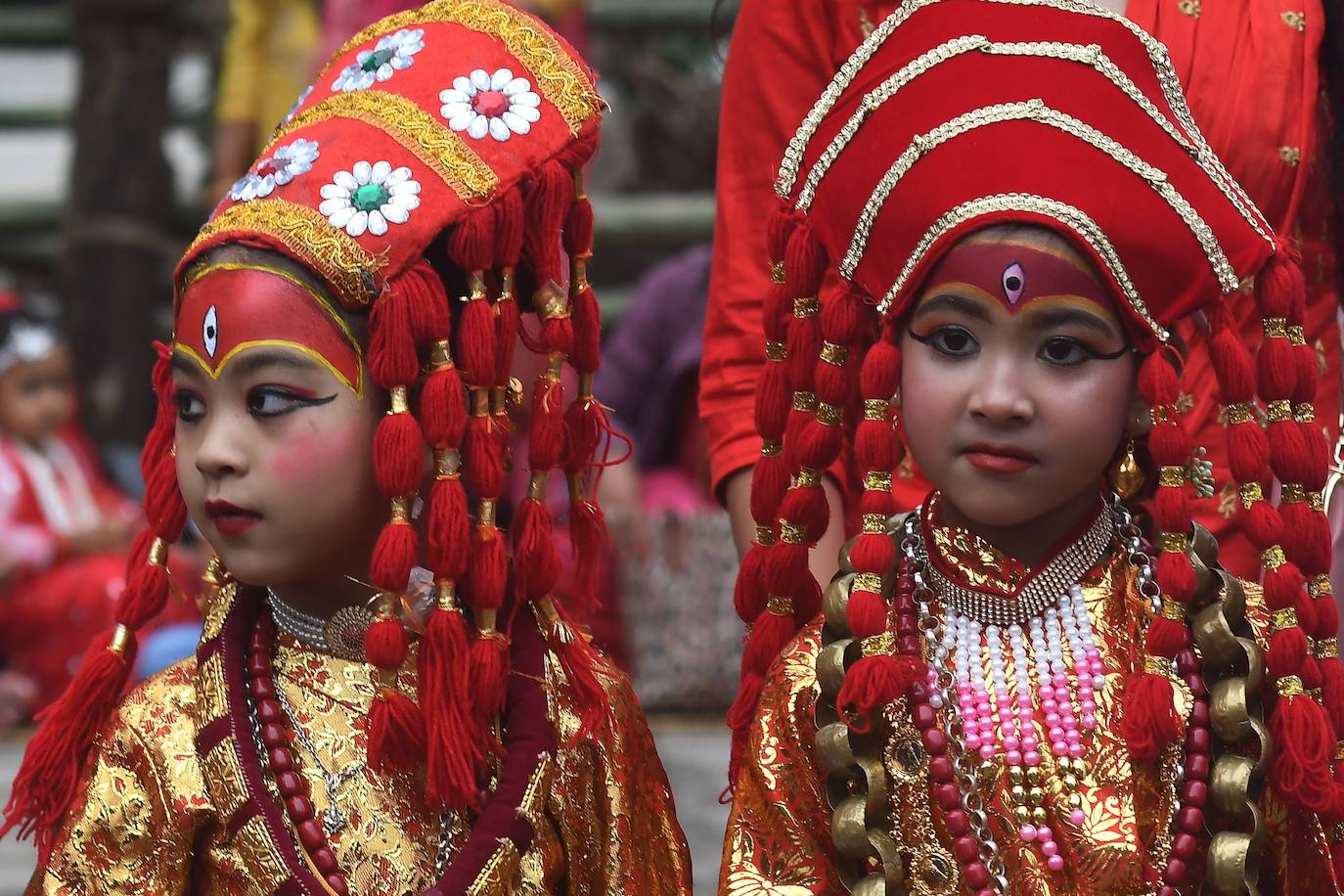 Fotos: Kumari Puja en Katmandú