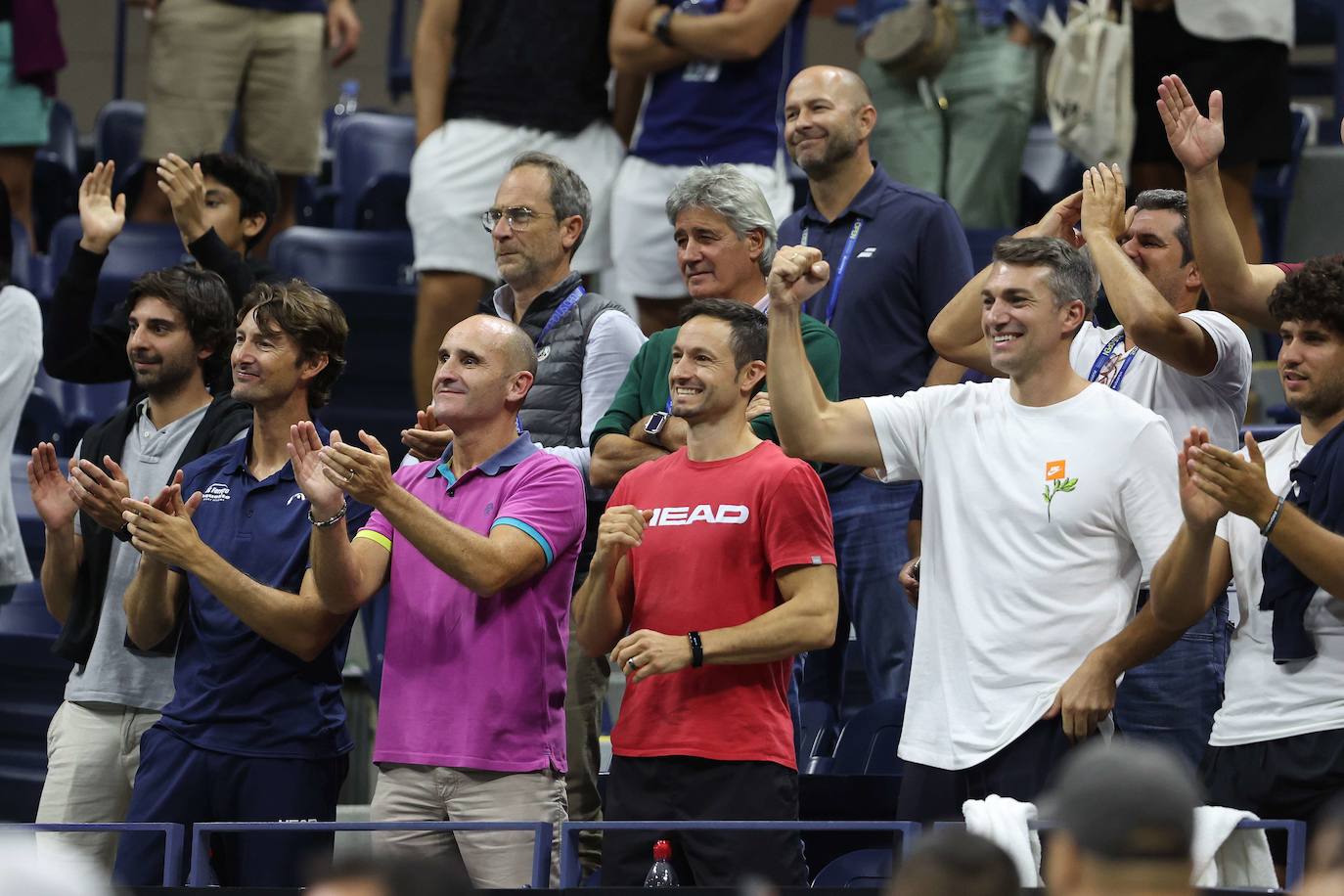 Fotos: Así celebró Alcaraz la victoria ante Tiafoe