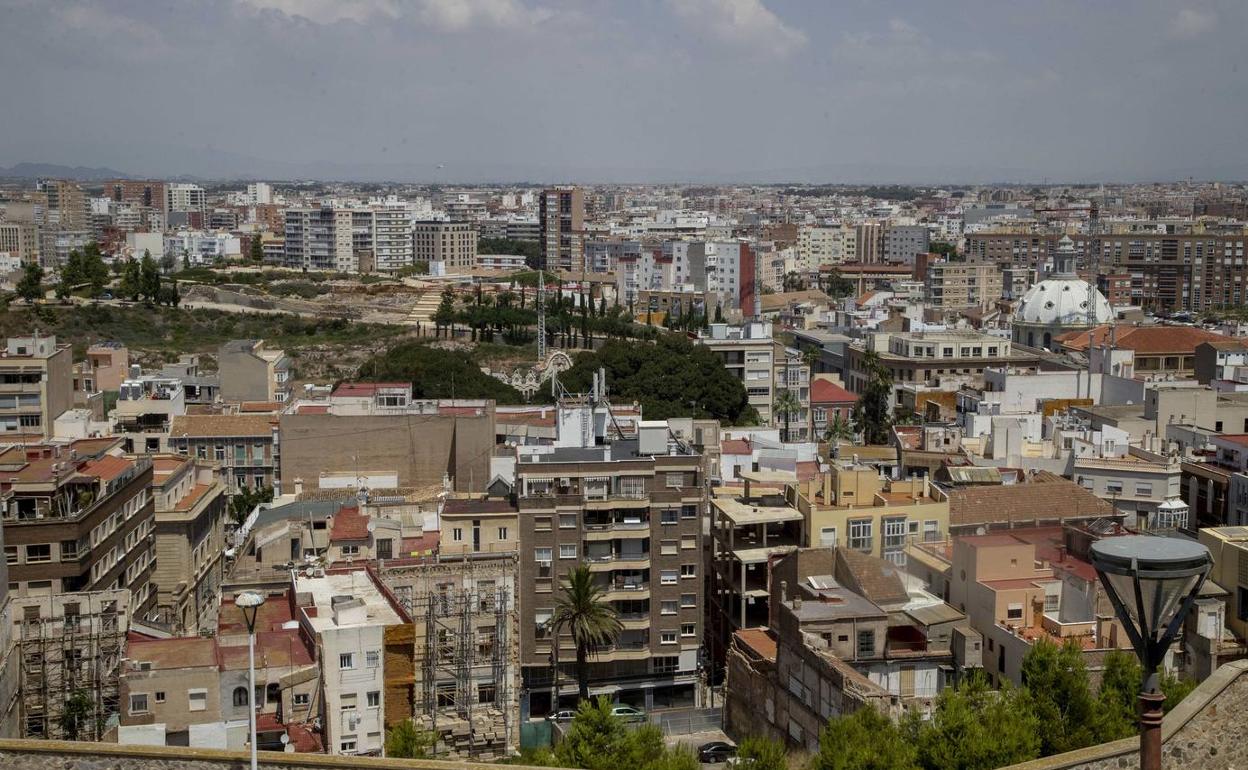 Edificios antiguos en Cartagena en una imagen de archivo. 