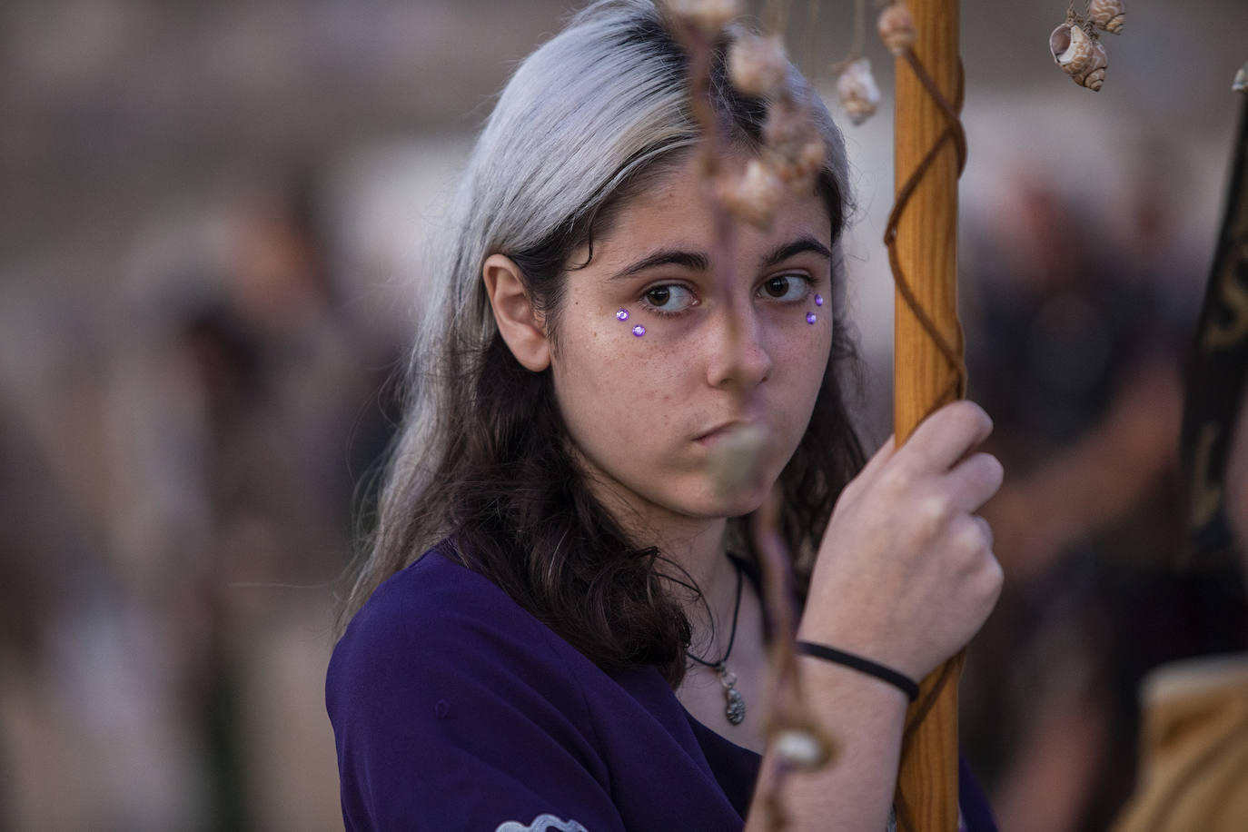 Fotos: Cientos de festeros protagonizan el encendido del fuego sagrado de Carthagineses y Romanos
