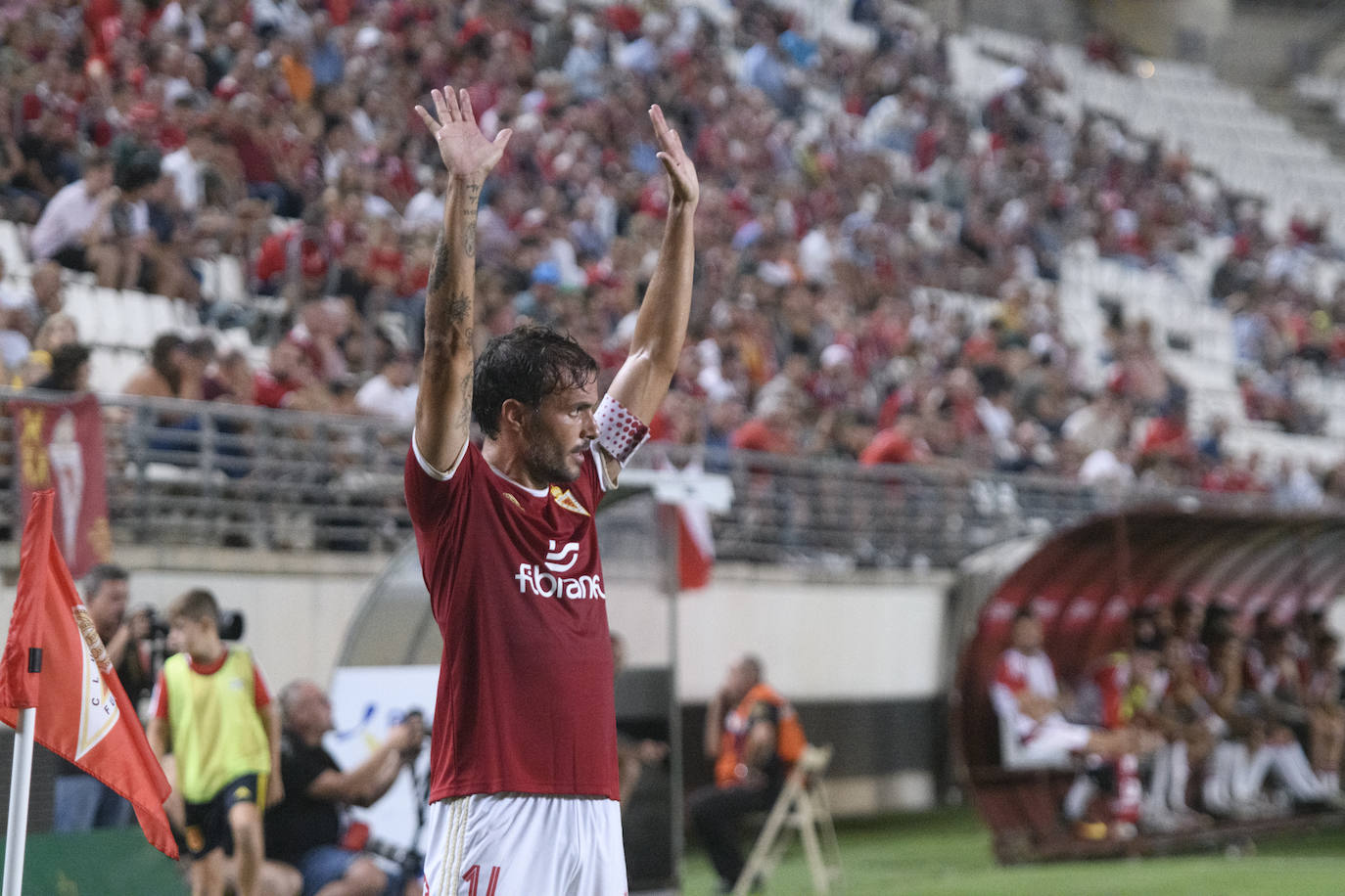 Fotos: El empate del Real Murcia frente al Numancia, en imágenes