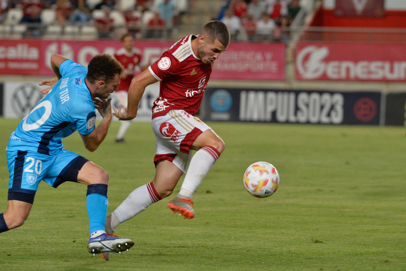 Fotos: El empate del Real Murcia frente al Numancia, en imágenes