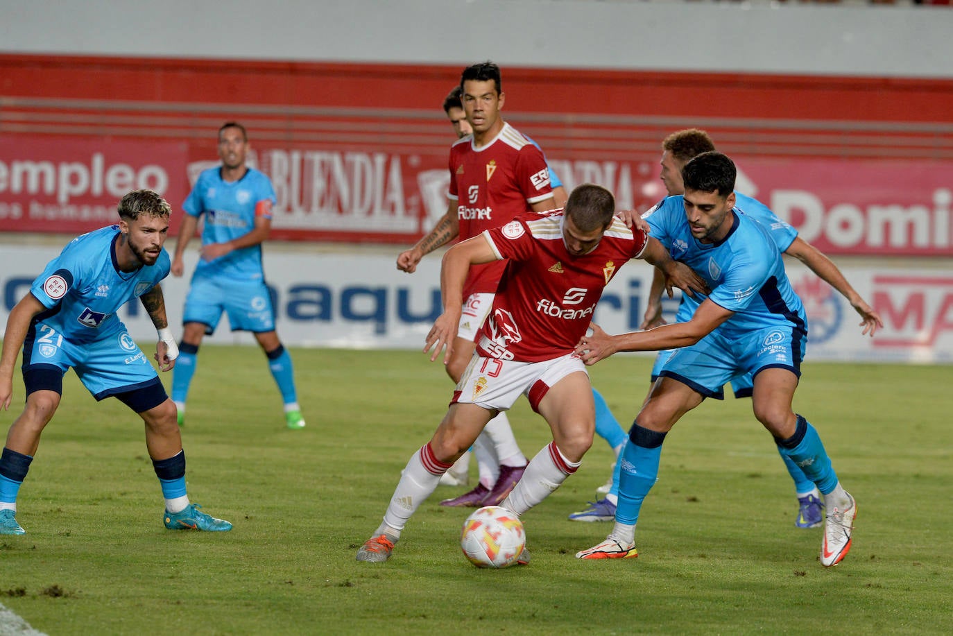 Fotos: El empate del Real Murcia frente al Numancia, en imágenes