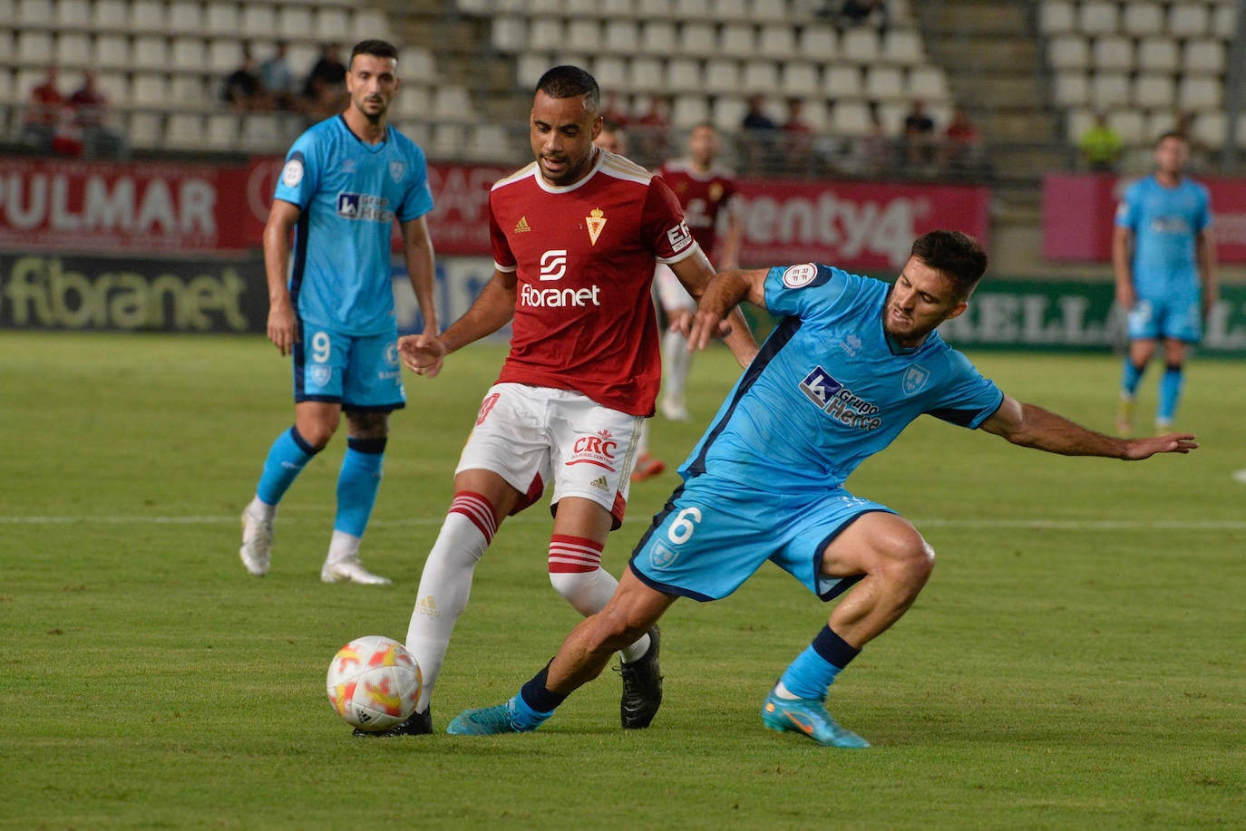 Fotos: El empate del Real Murcia frente al Numancia, en imágenes