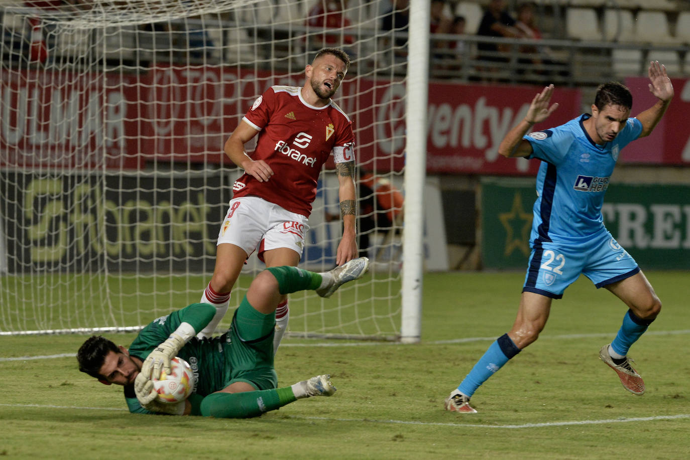 Fotos: El empate del Real Murcia frente al Numancia, en imágenes