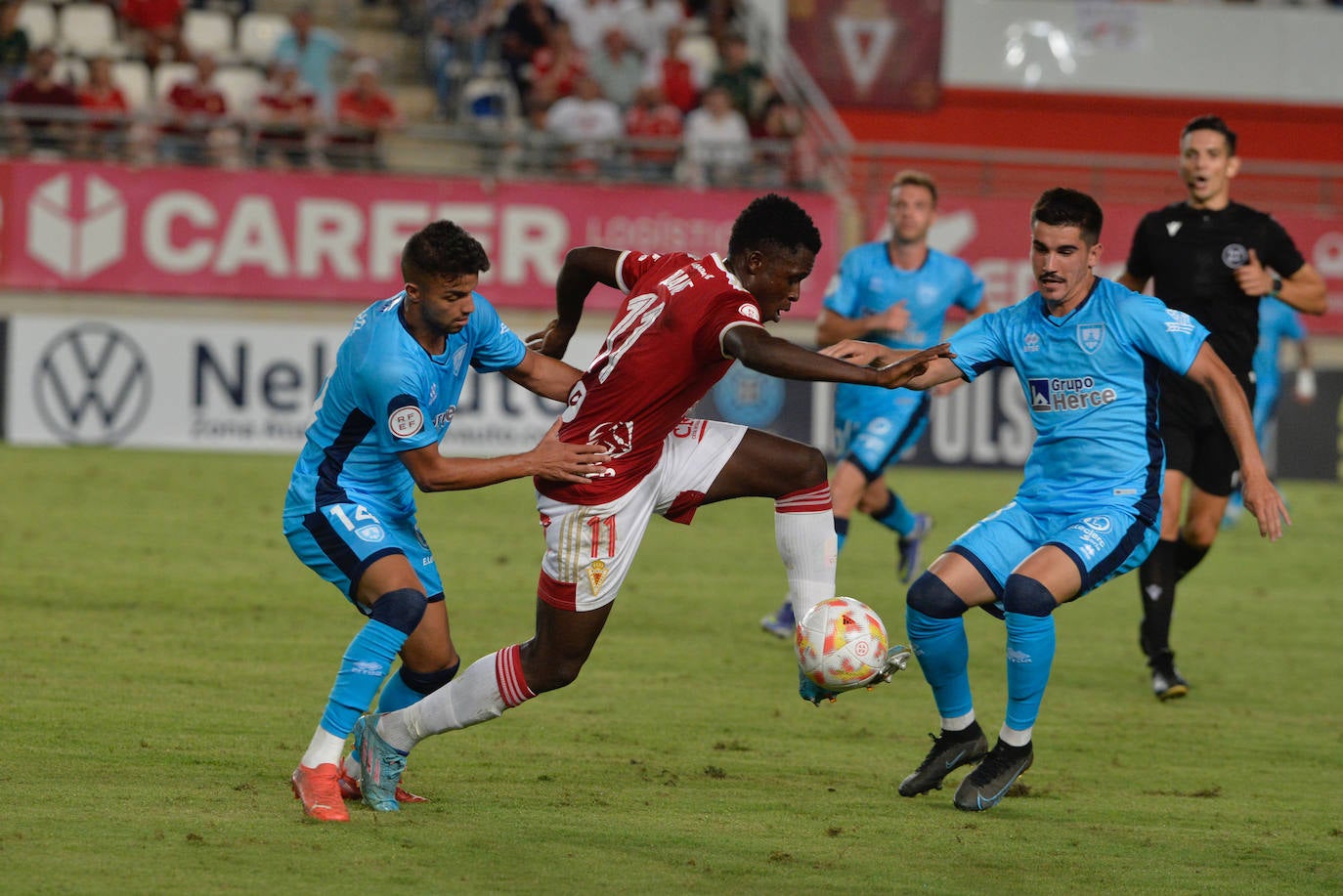 Fotos: El empate del Real Murcia frente al Numancia, en imágenes