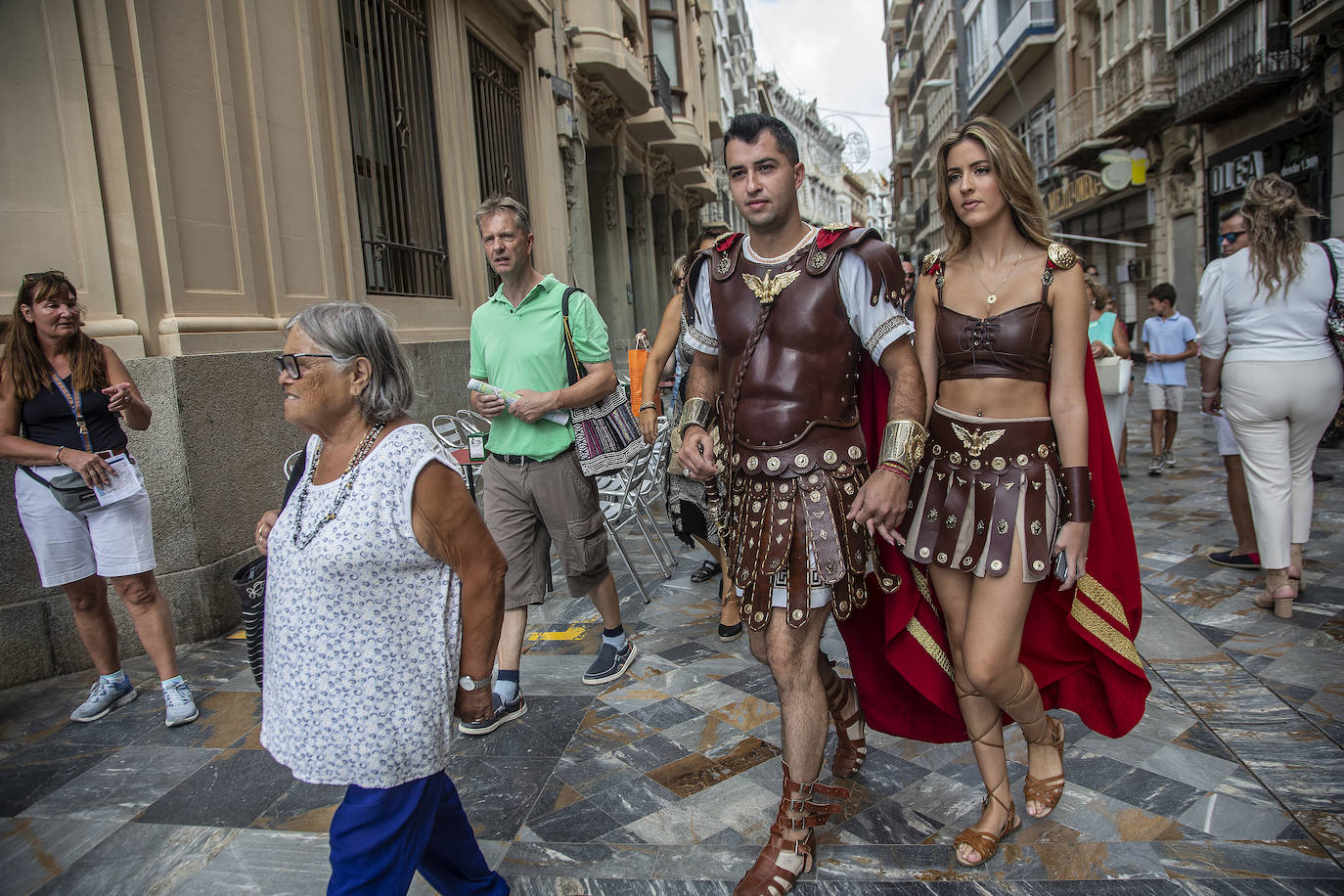 Fotos: Turistas en Carthagineses y Romanos