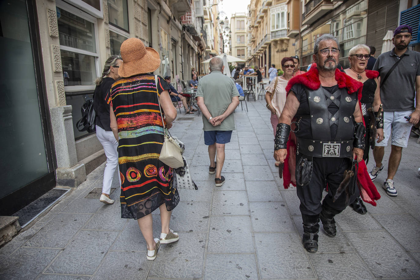 Fotos: Turistas en Carthagineses y Romanos