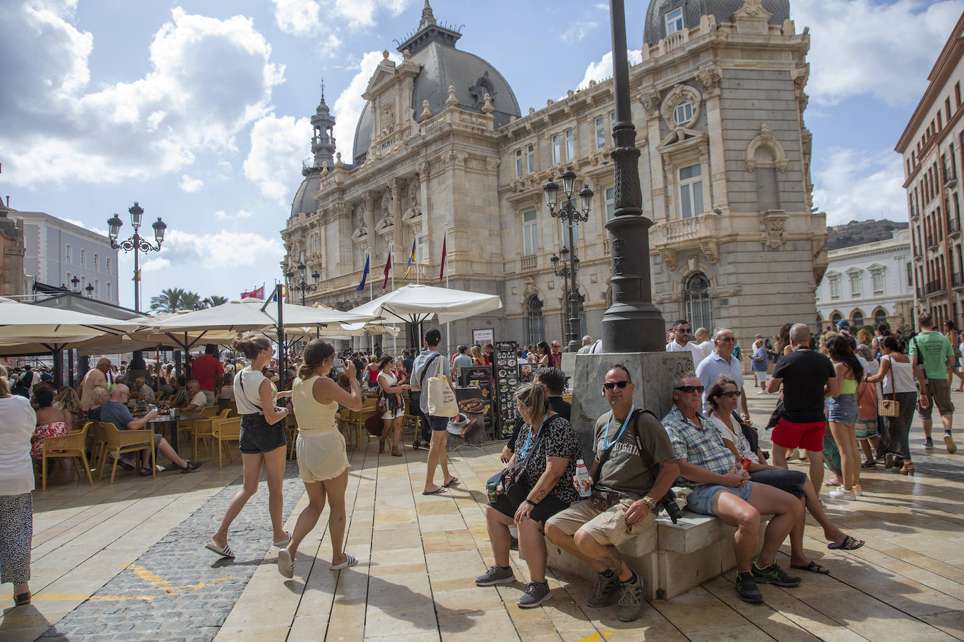 Fotos: Turistas en Carthagineses y Romanos