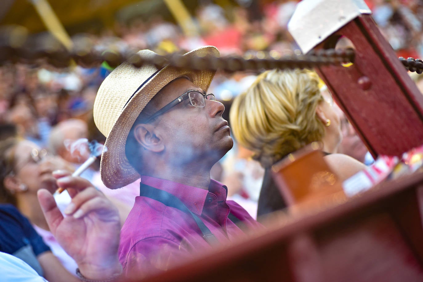 Fotos: Ambiente festivo en los tendidos de La Condomina