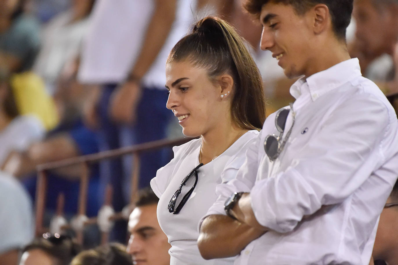 Fotos: Ambiente festivo en los tendidos de La Condomina