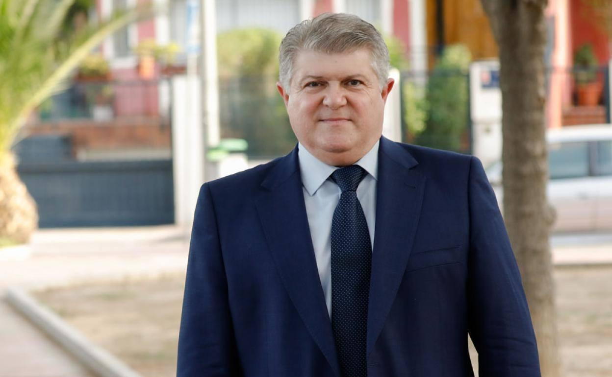 El secretario general del PSOE en la Región de Murcia, José Vélez, en una imagen de archivo. 