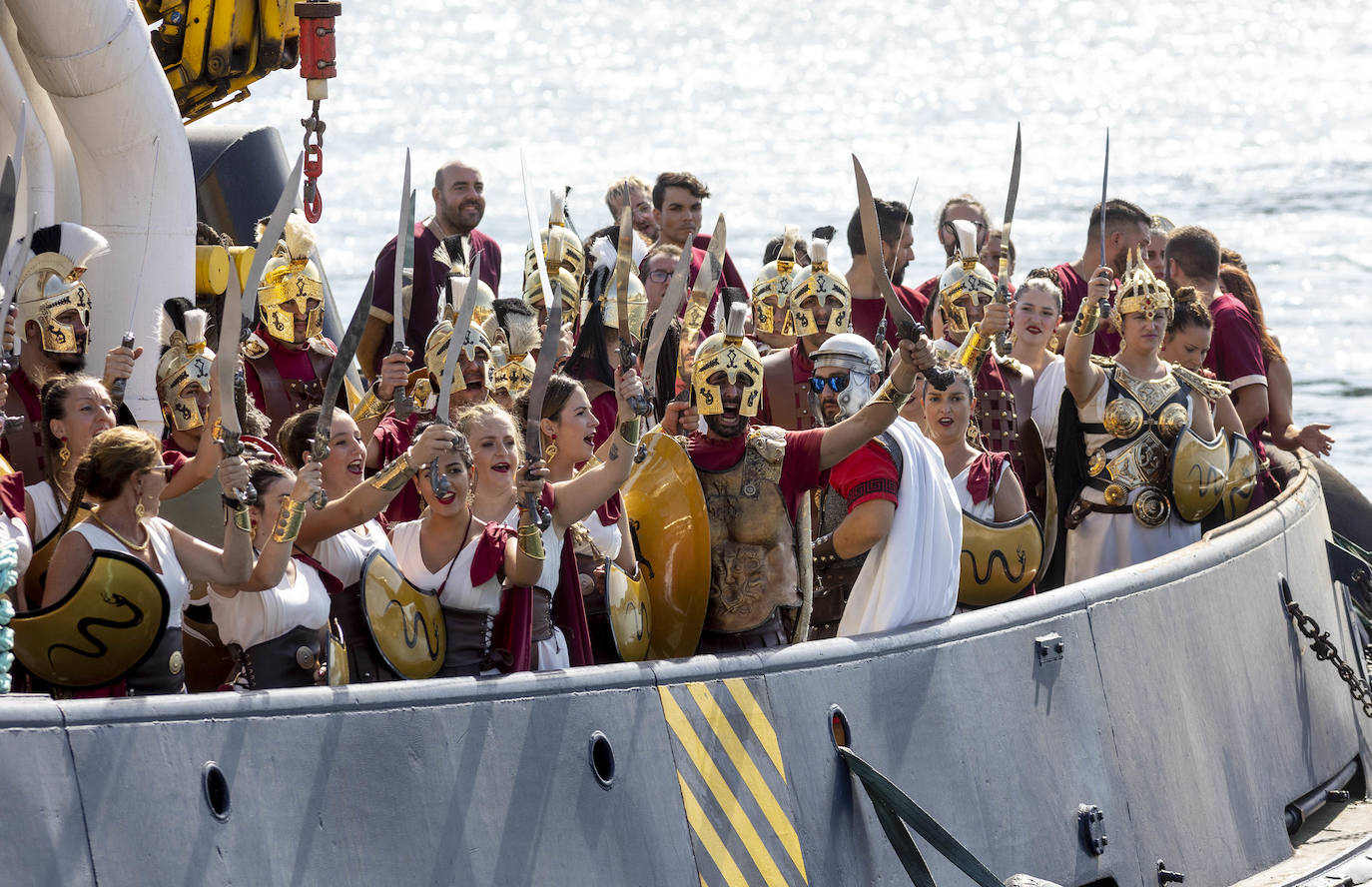 Fotos: Casi cinco mil personas disfrutan en Cartagena de la batalla por la toma de Qart Hadast