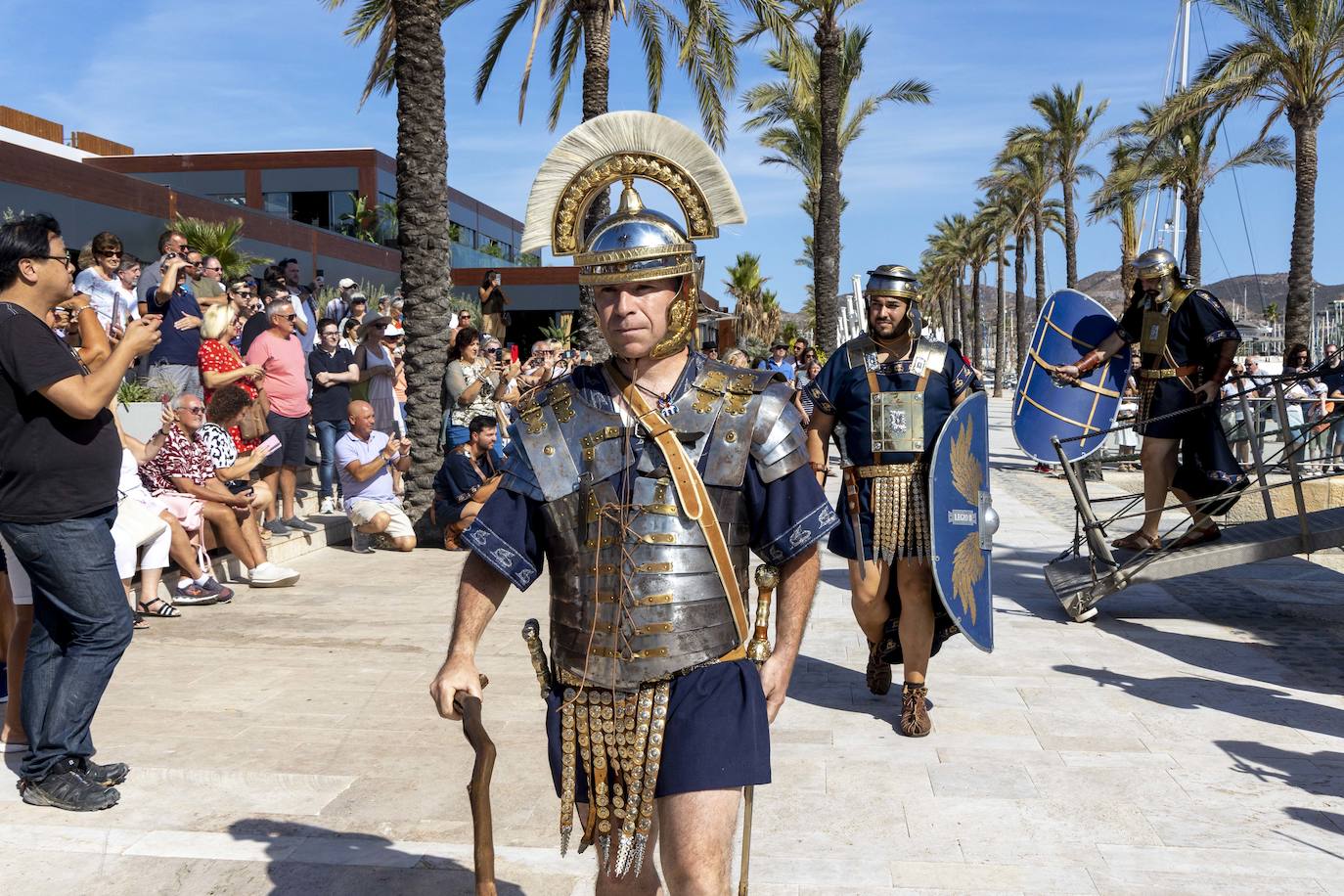 Fotos: Casi cinco mil personas disfrutan en Cartagena de la batalla por la toma de Qart Hadast