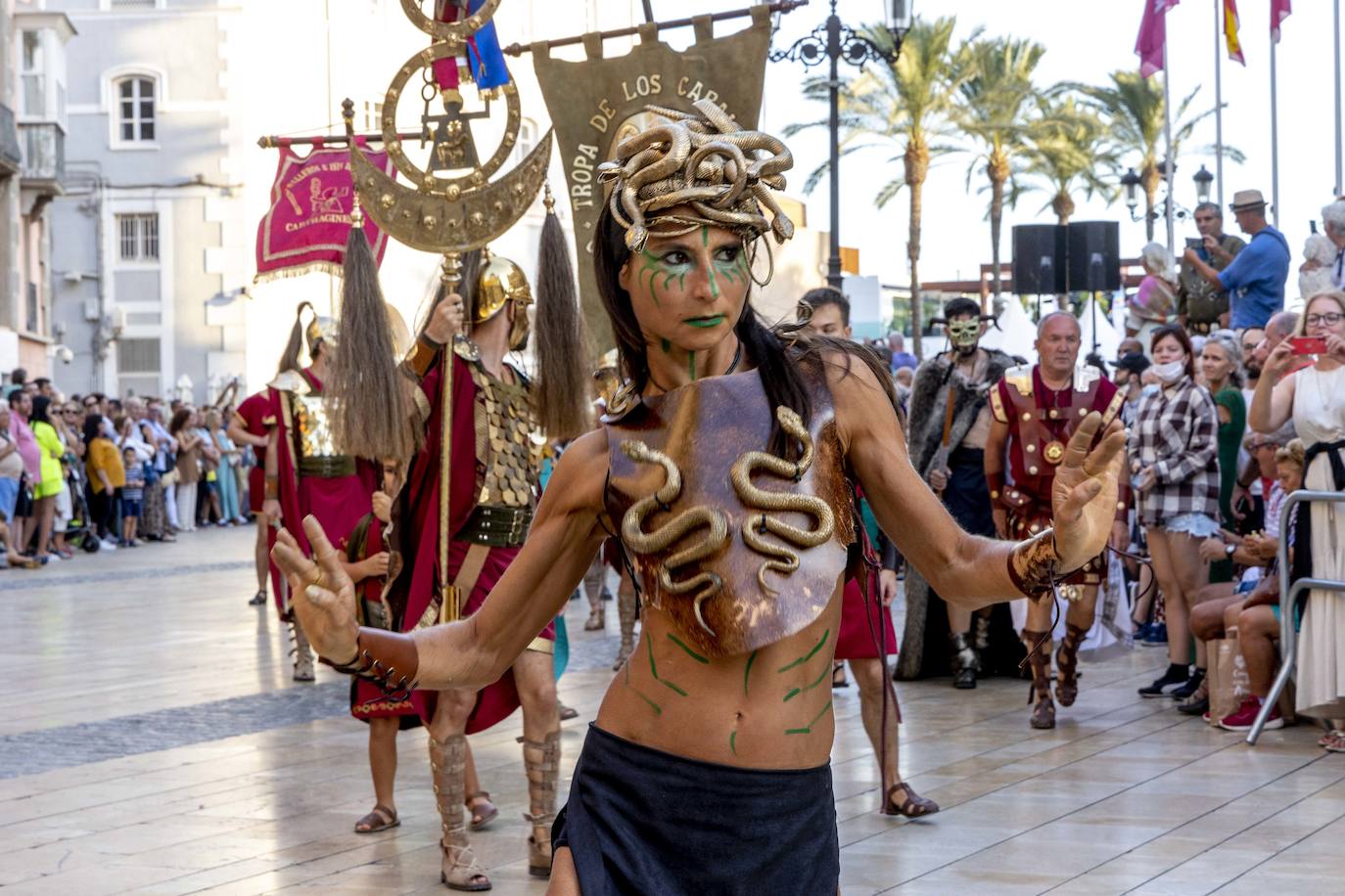 Fotos: Tropas y legiones se reencuentran con su historia en Cartagena