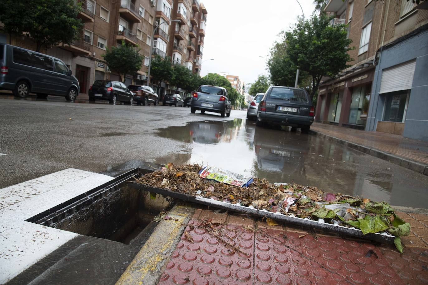 Las precipitaciones en Cartagena.