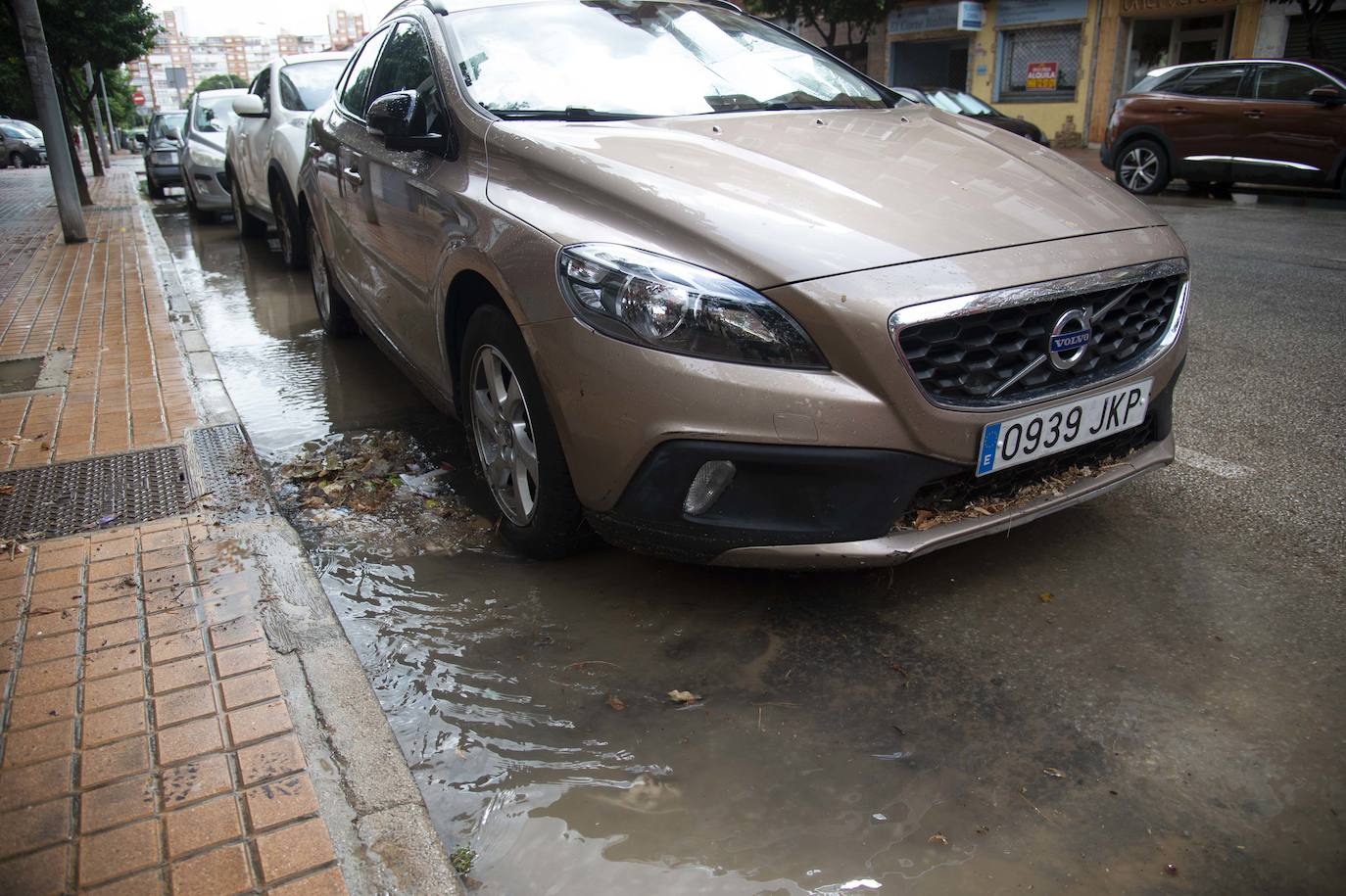 Las precipitaciones en Cartagena.