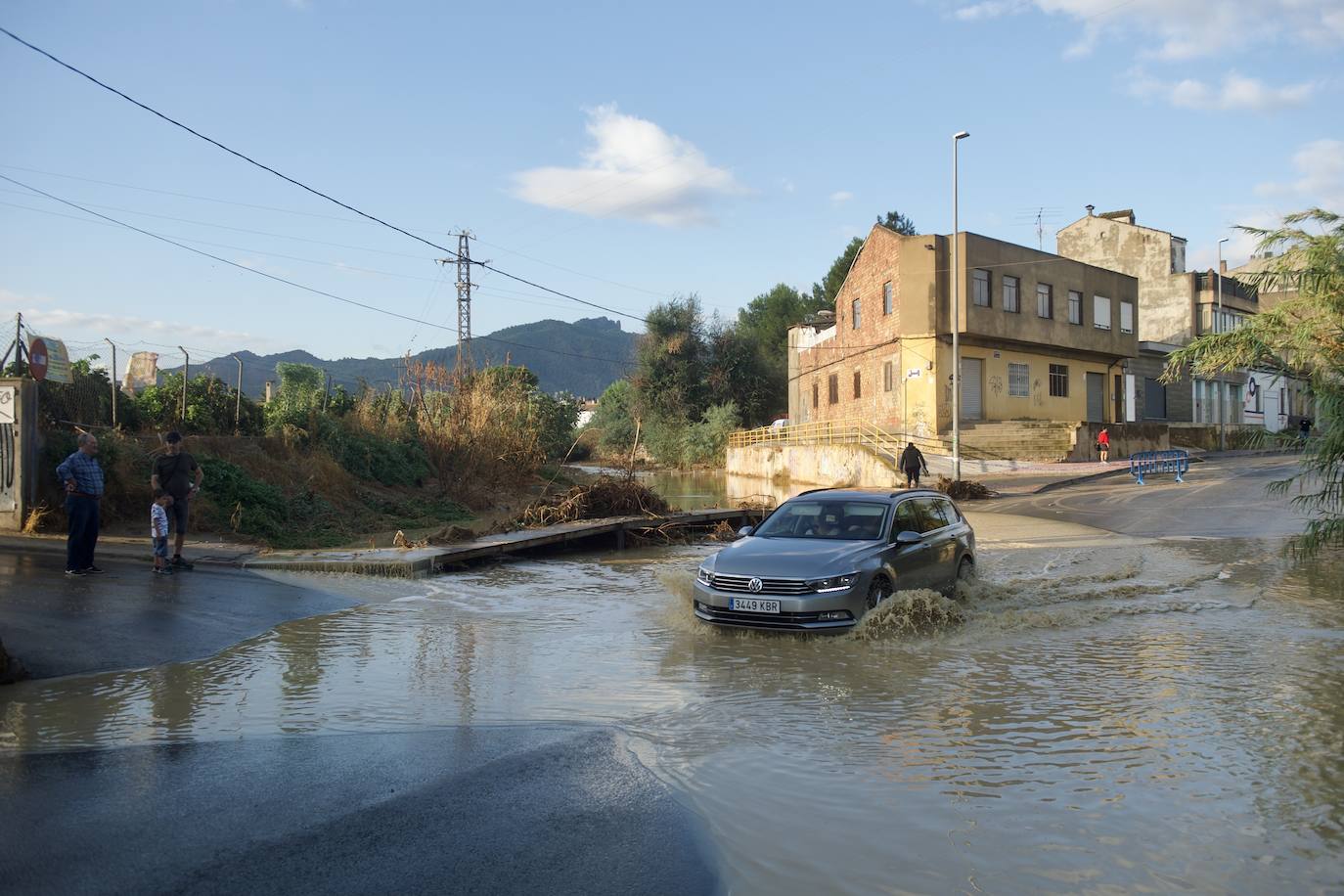 Fotos: Consecuencias de las fuertes lluvias en las zonas de Beniaján y Torreagüera