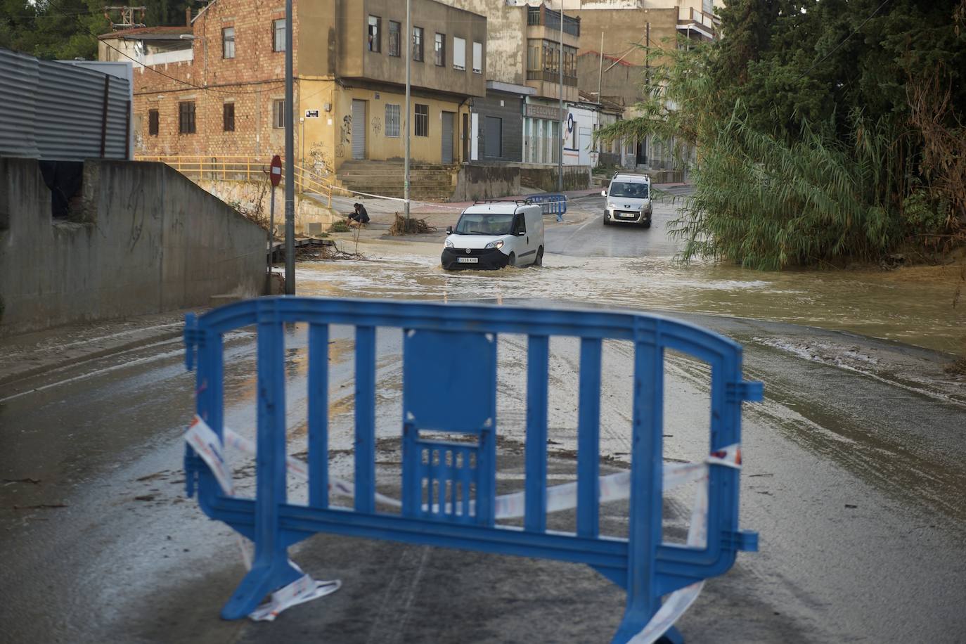 Fotos: Consecuencias de las fuertes lluvias en las zonas de Beniaján y Torreagüera