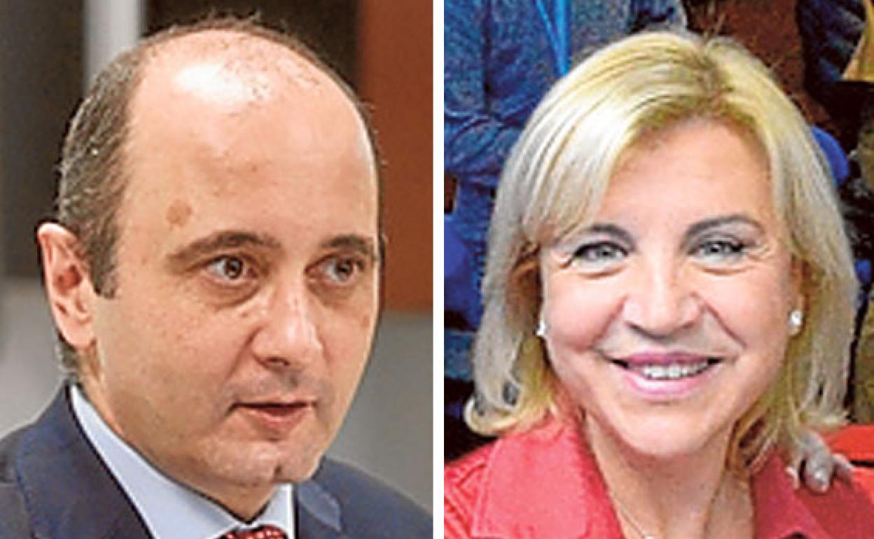 Joaquín Gómez y Violante Tomás.