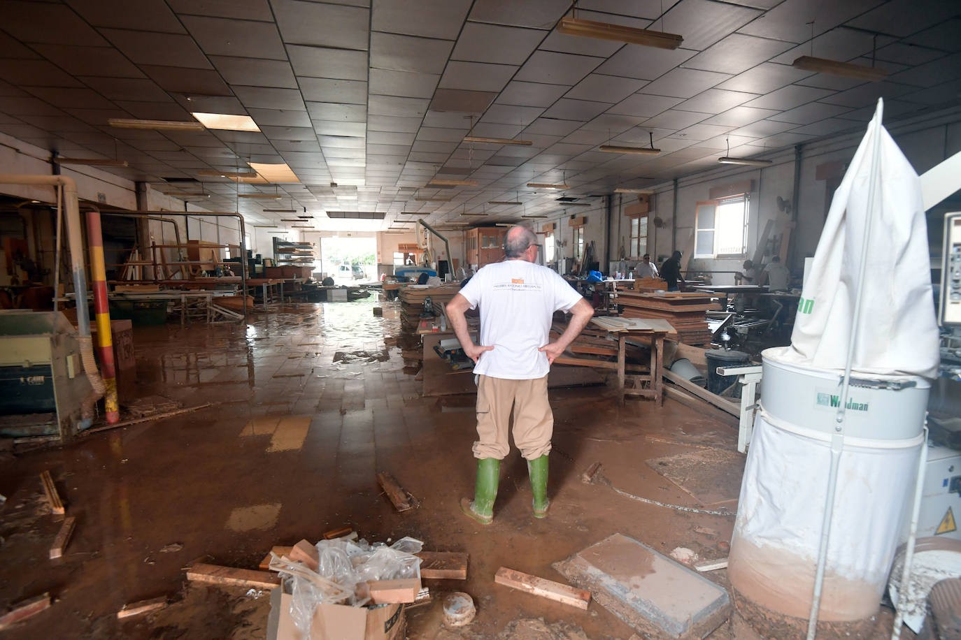 Fotos: Javalí Viejo, zona cero del episodio de lluvias en la Región de Murcia