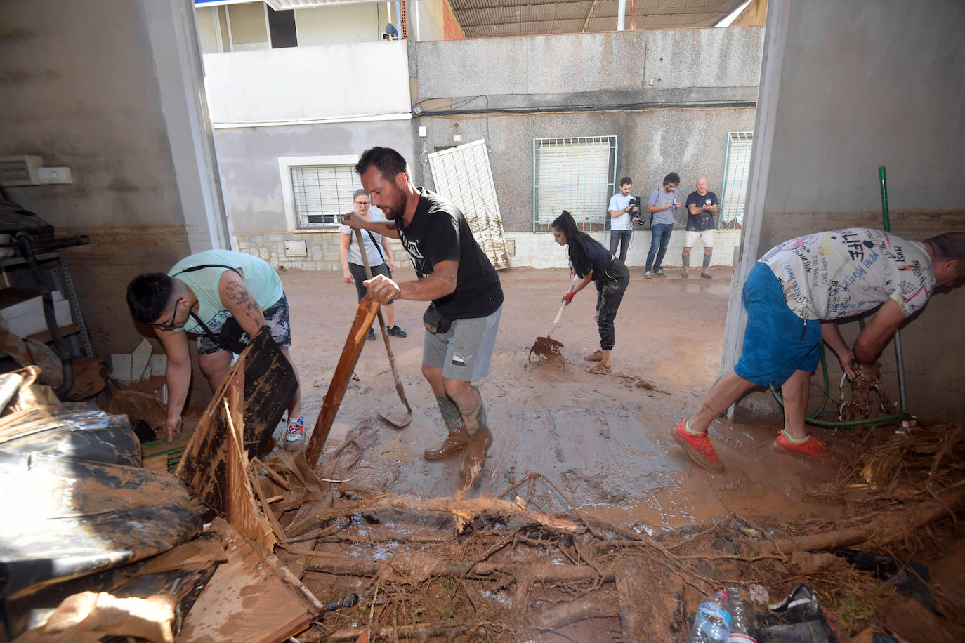Fotos: Javalí Viejo, zona cero del episodio de lluvias en la Región de Murcia