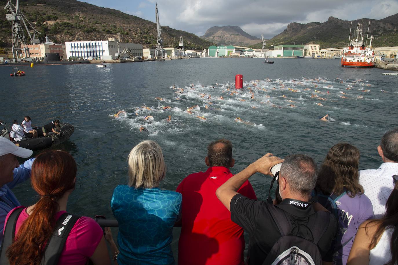 Fotos: Fase final de la Copa de España de aguas abiertas celebrado en Cartagena