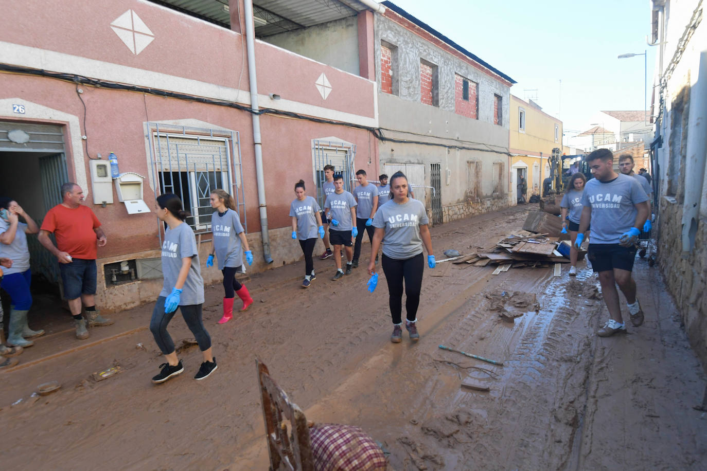 Fotos: El día después de la tragedia en Javalí Viejo