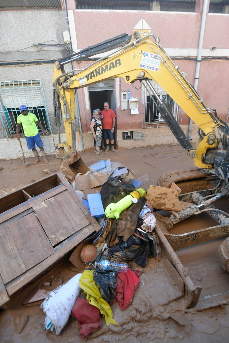 Fotos: El día después de la tragedia en Javalí Viejo