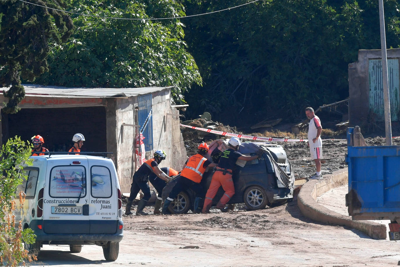 Fotos: El día después de la tragedia en Javalí Viejo
