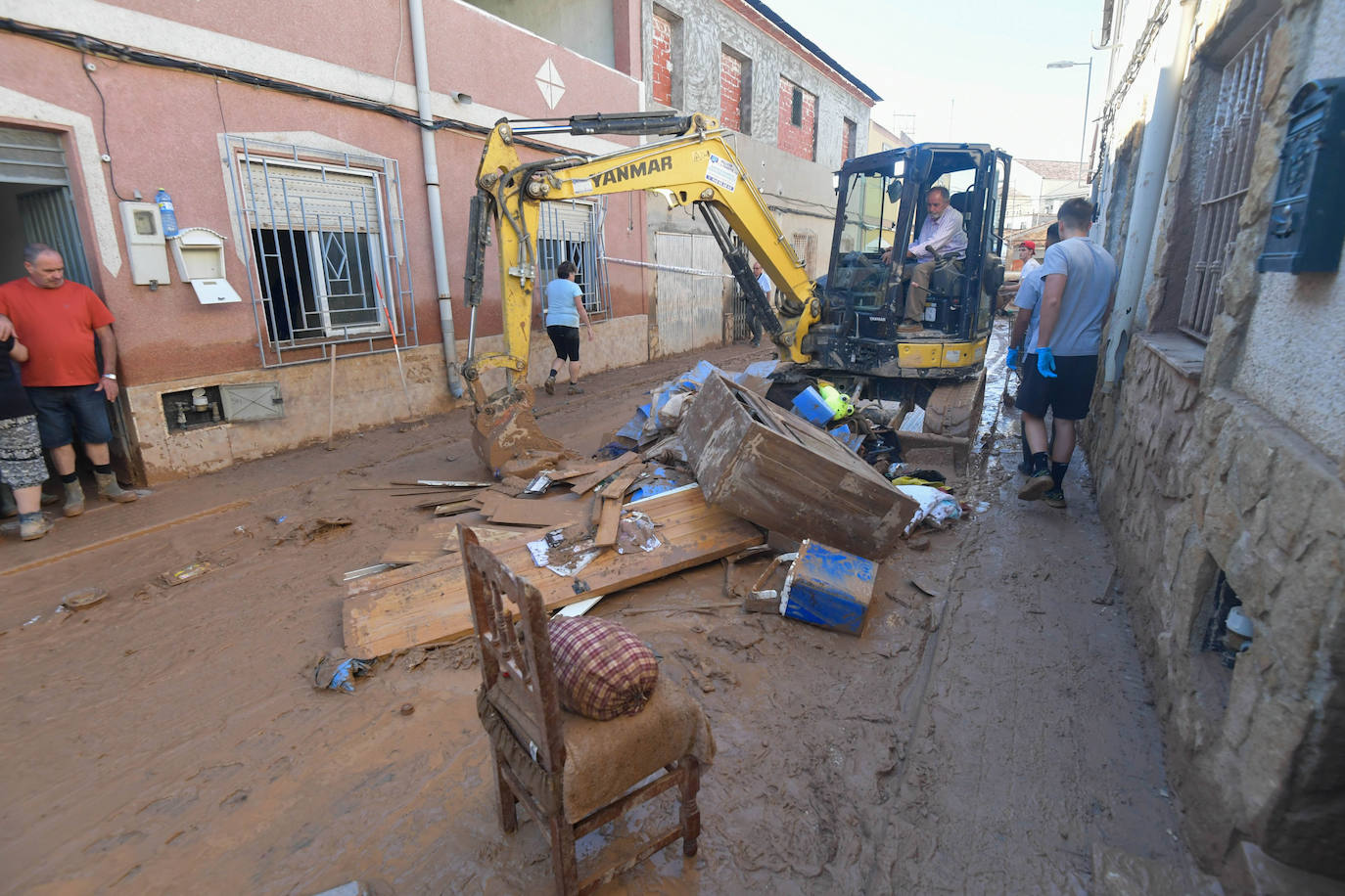 Fotos: El día después de la tragedia en Javalí Viejo