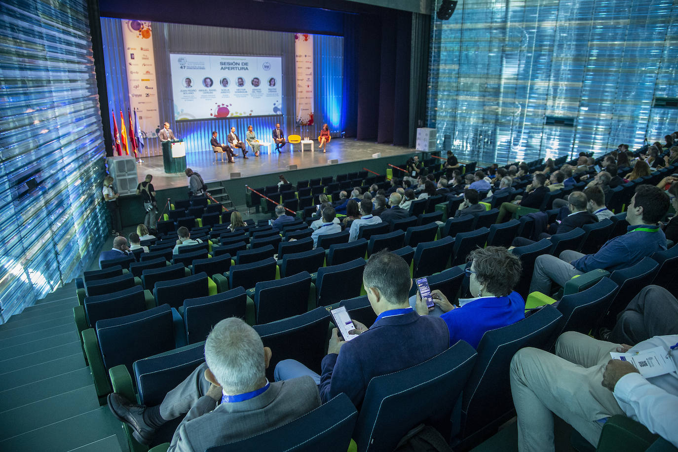 Fotos: Reunión de la Sociedad Nuclear Española en El Batel de Cartagena