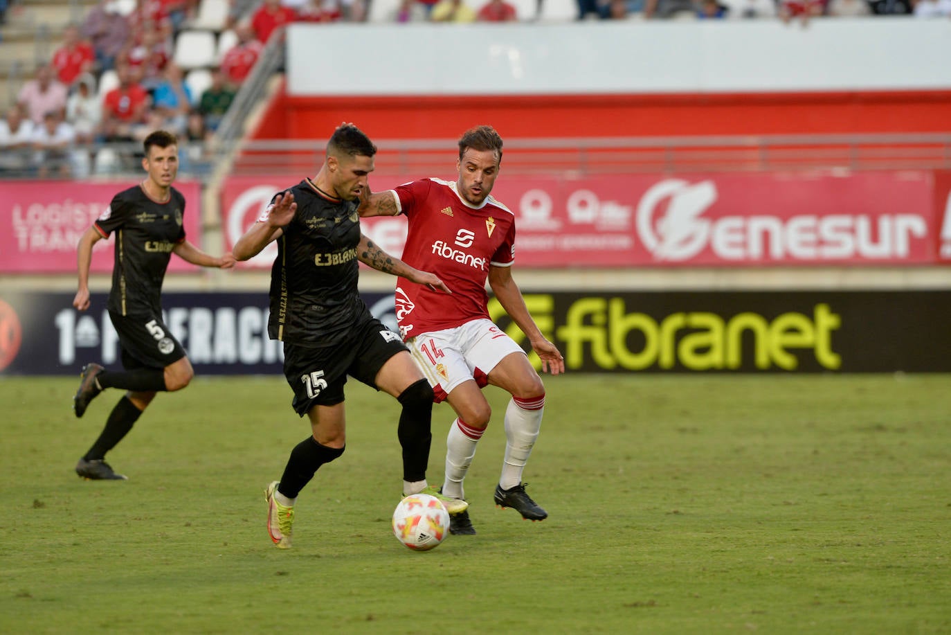 Fotos: La victoria del Real Murcia frente a la SD Logroñés, en imágenes