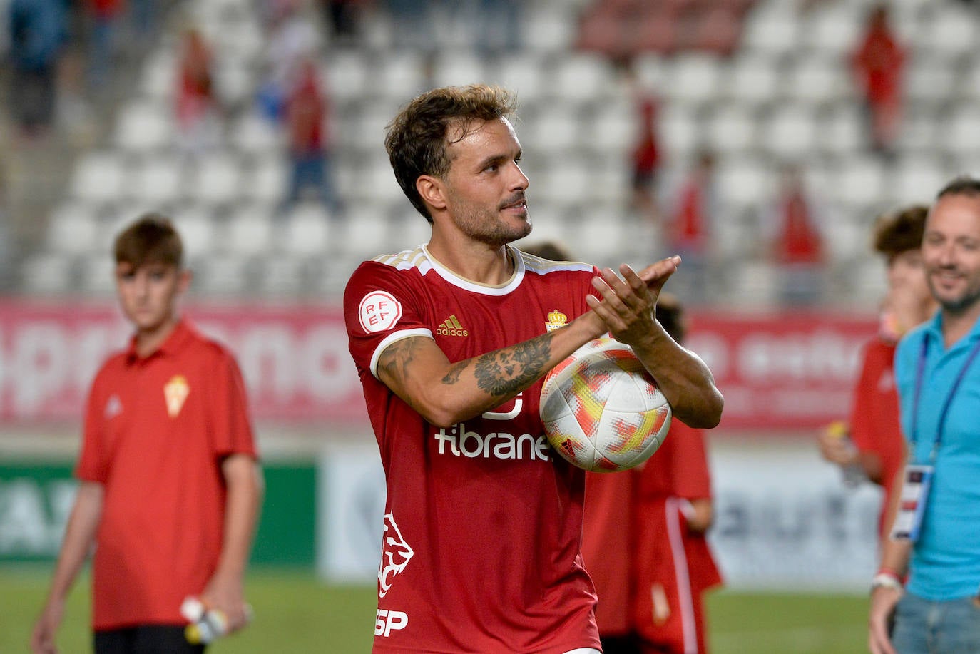 Fotos: La victoria del Real Murcia frente a la SD Logroñés, en imágenes