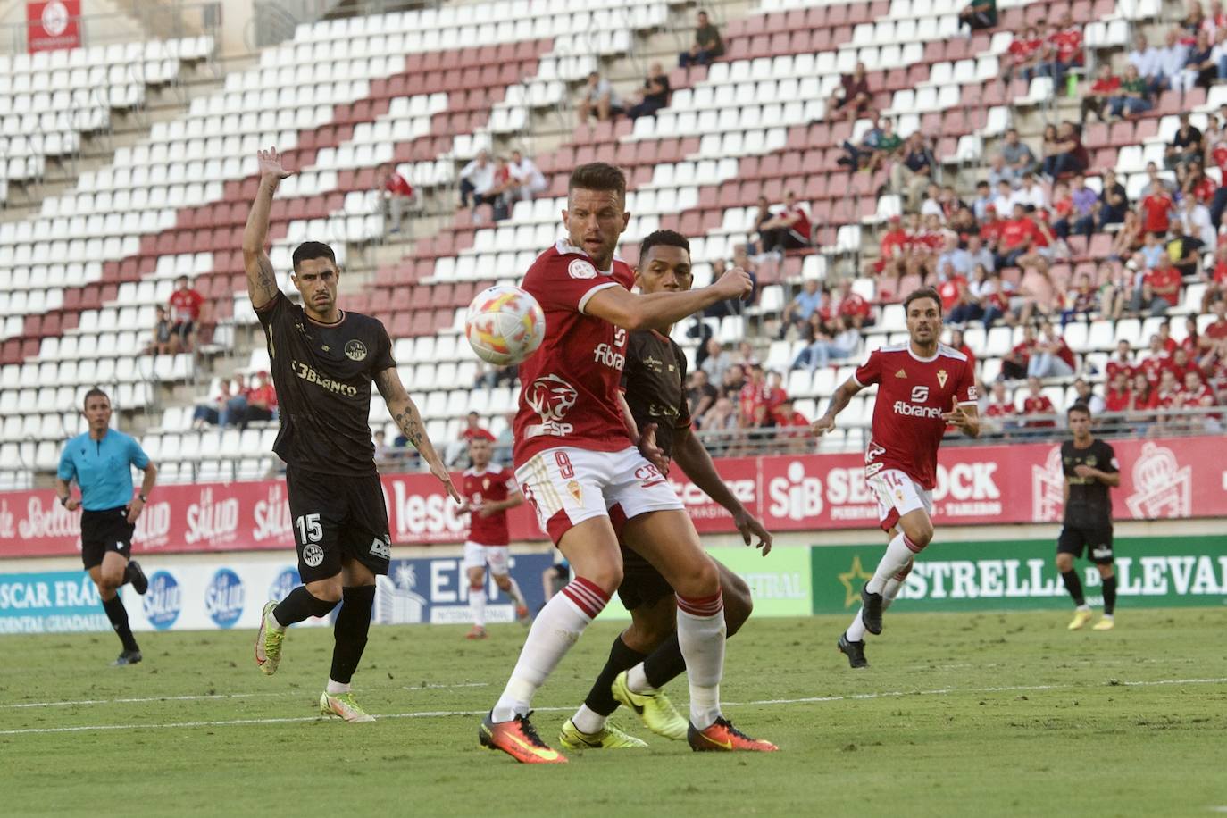 Fotos: La victoria del Real Murcia frente a la SD Logroñés, en imágenes