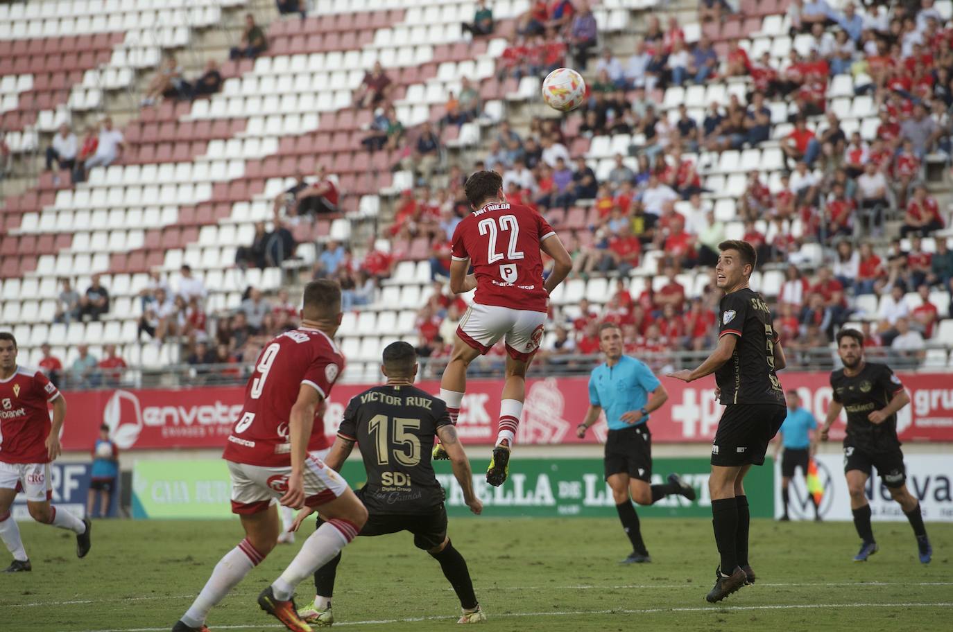 Fotos: La victoria del Real Murcia frente a la SD Logroñés, en imágenes