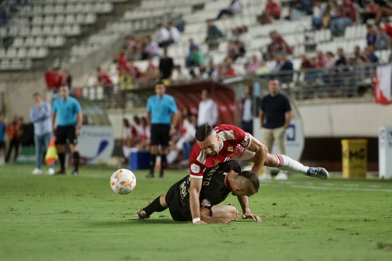 Fotos: La victoria del Real Murcia frente a la SD Logroñés, en imágenes