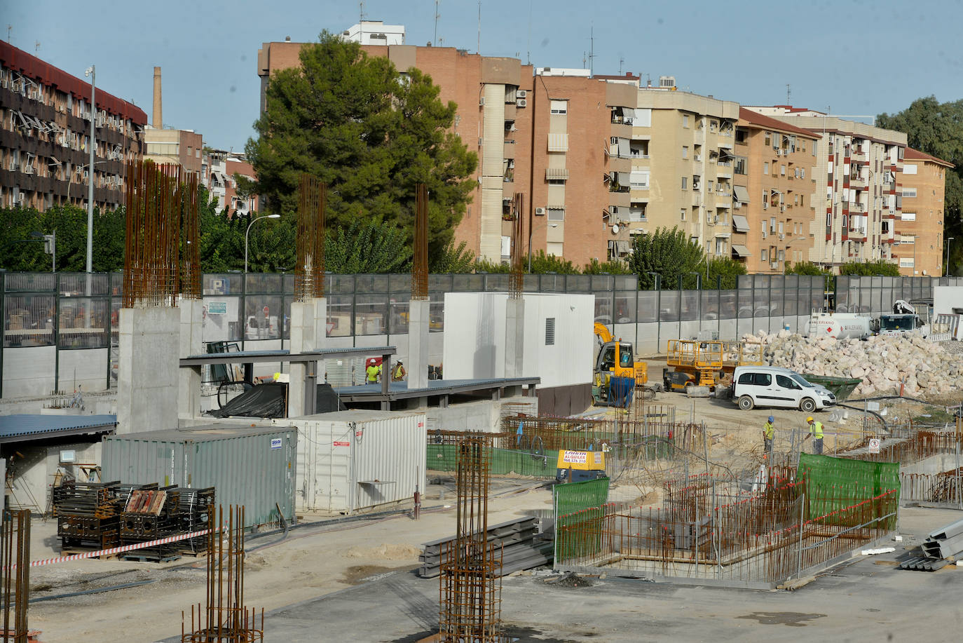 Fotos Obras En La Estaci N De Tren Del Barrio Del Carmen De Murcia Para La Llegada Del Ave La