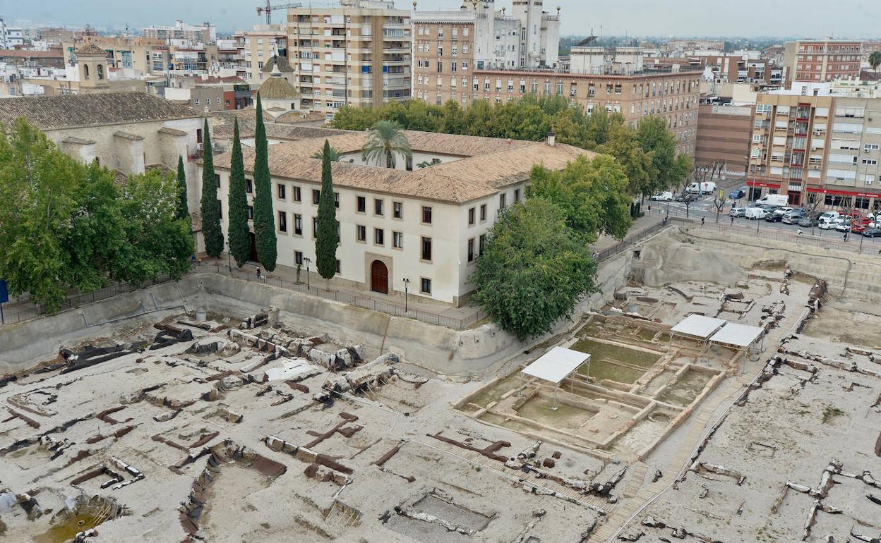 El Yacimiento de San Esteban, este miércoles.