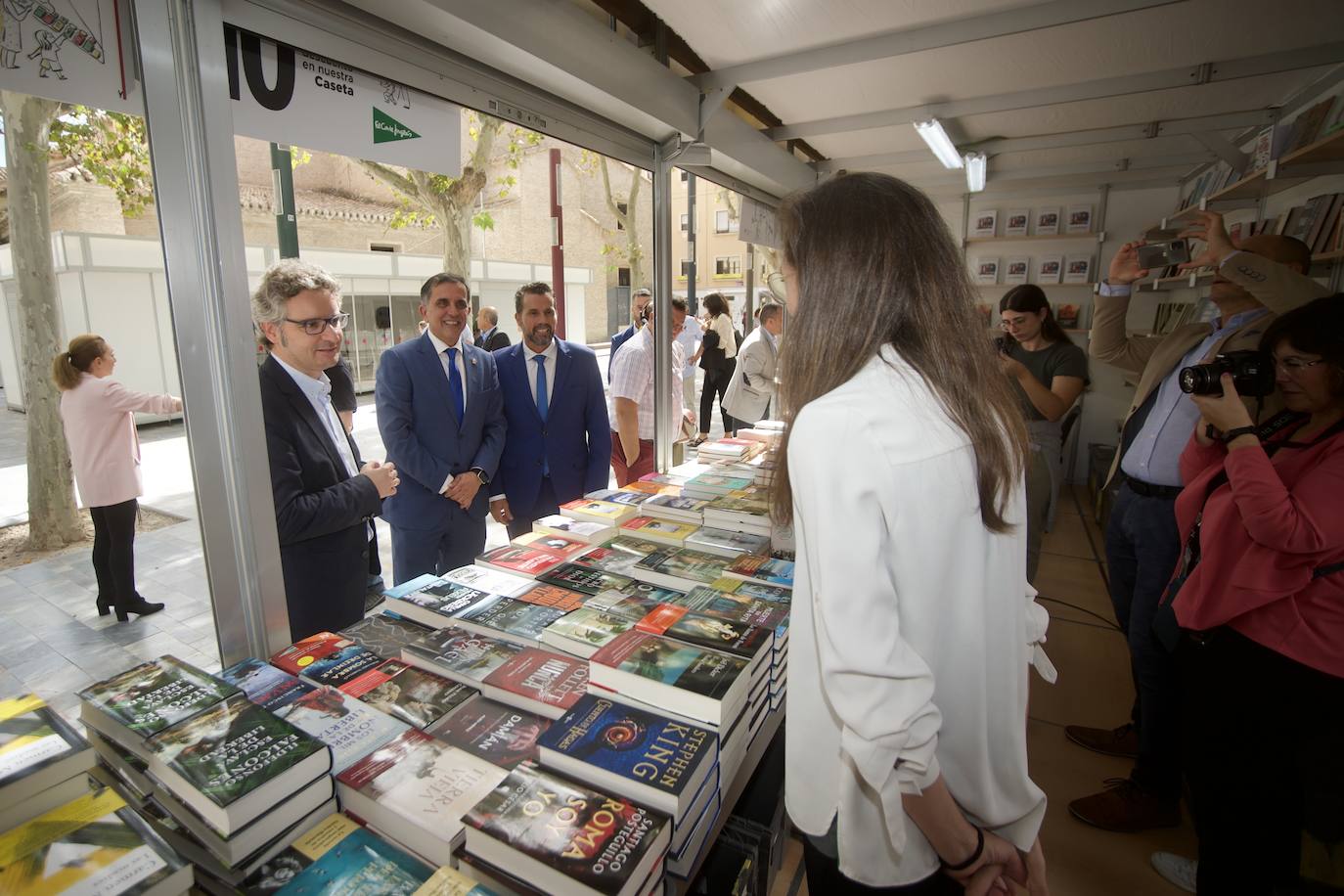 Fotos: Inaugurada la Feria del Libro de Murcia