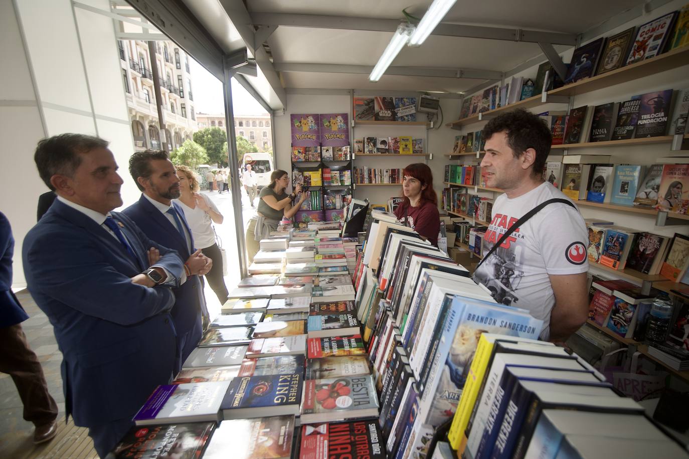 Fotos: Inaugurada la Feria del Libro de Murcia