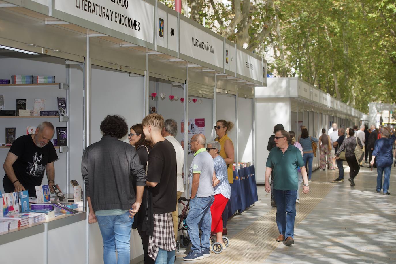 Fotos: Inaugurada la Feria del Libro de Murcia