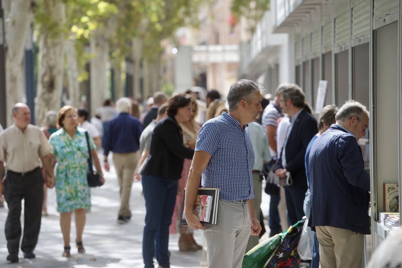 Fotos: Inaugurada la Feria del Libro de Murcia