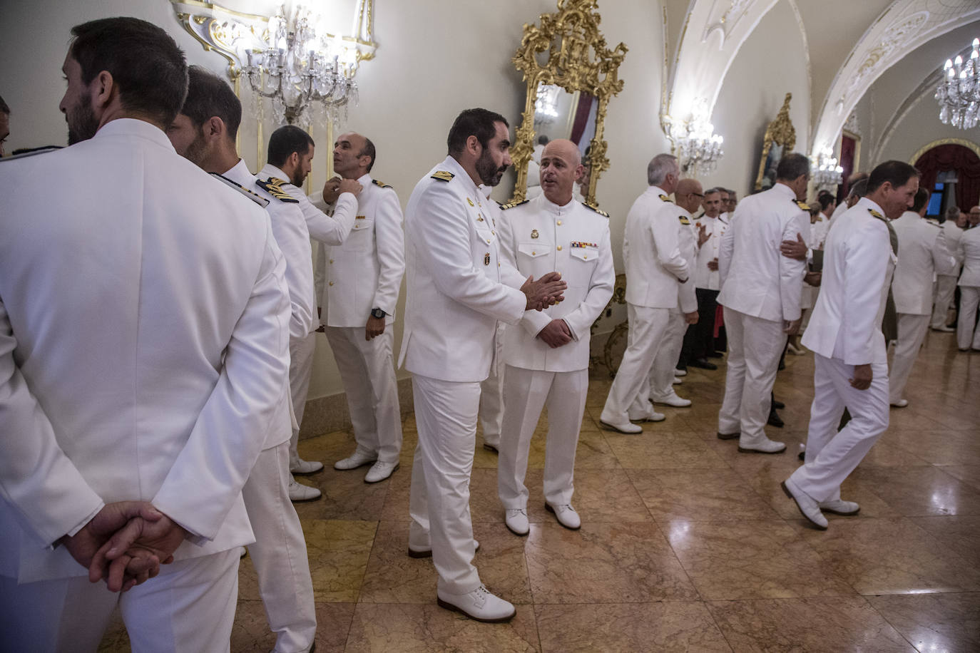 Fotos: El almirante Alfonso Delgado toma posesión en Capitanía de Cartagena