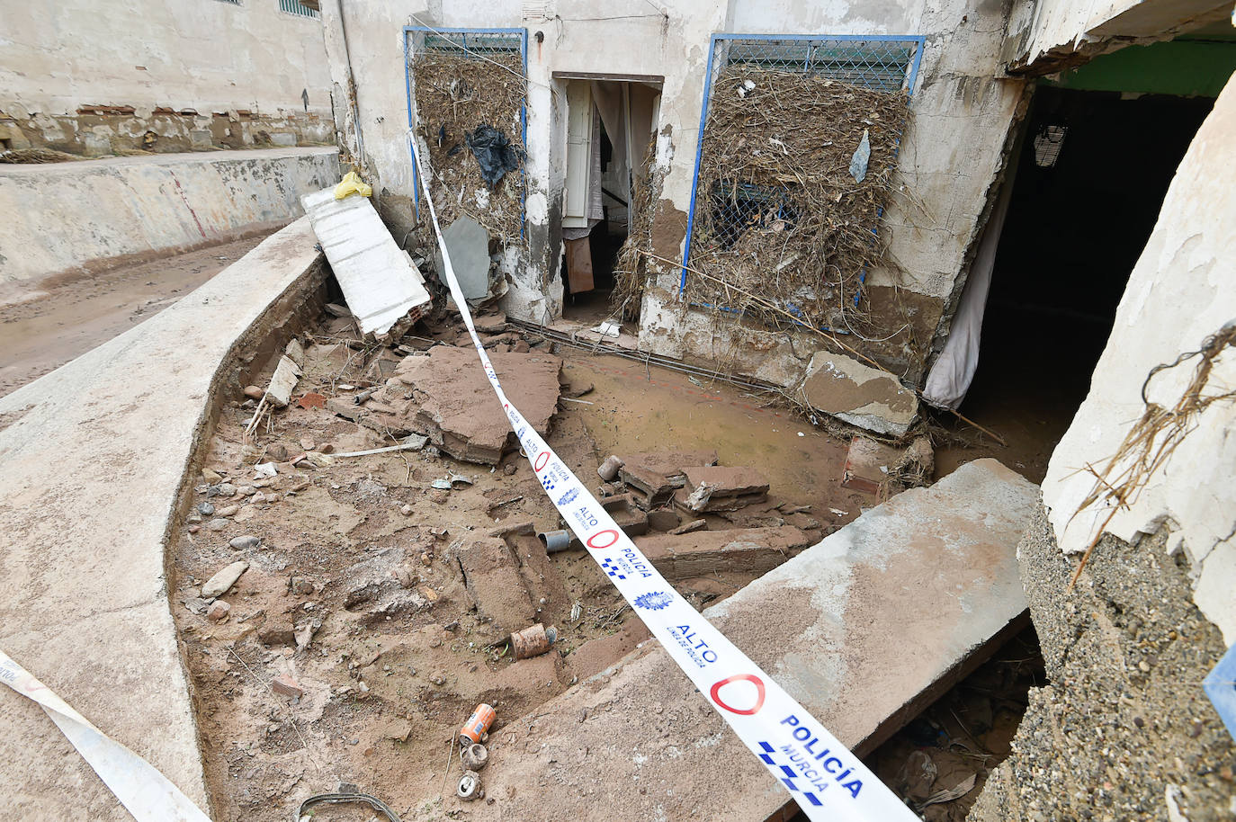 Fotos: Veinte familias de Javalí Viejo no han podido volver a sus casas tras la riada